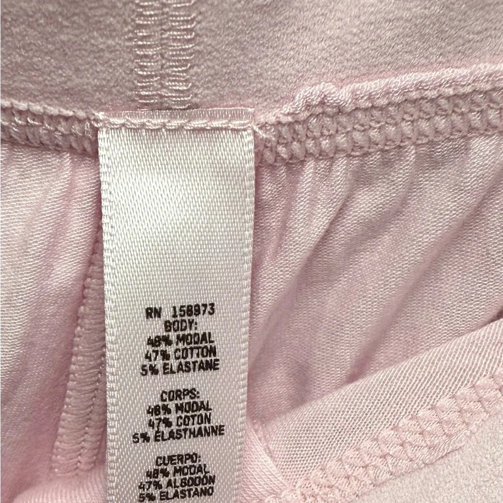 Skims  Women's Cherry Blossom Pink Boyfriend Loose Pants -2x - Picture 4 of 5